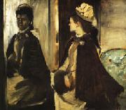 Edgar Degas, Jeantaud at the Mirror